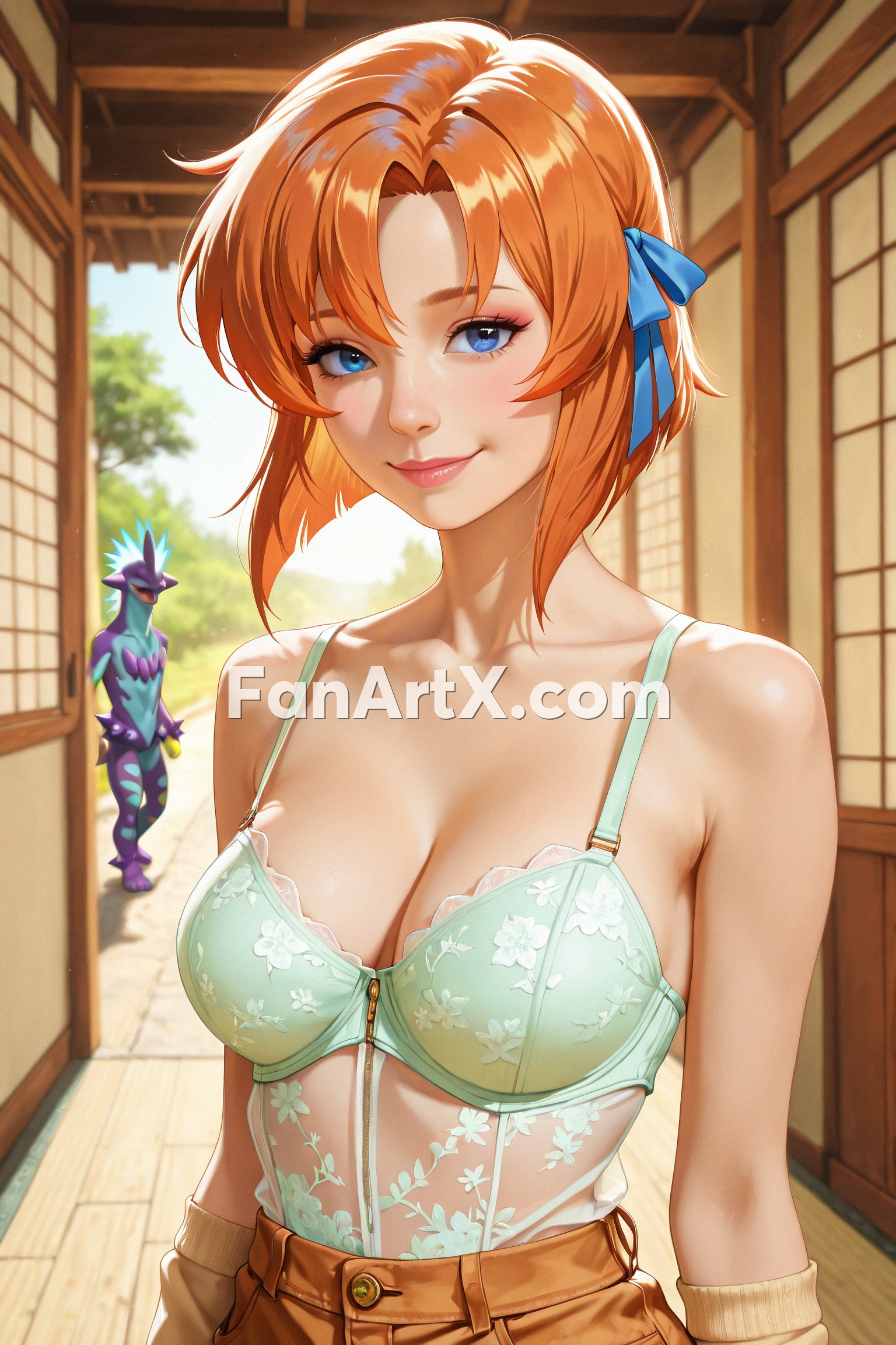 Rena Ryuugu Fanart - Rena When They Cry character 3663986
